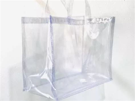 Sacola Transparente Bolsa Tote Compras Presente X X