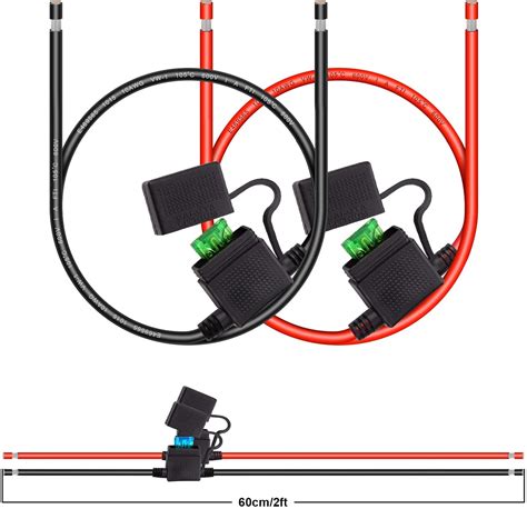 10 Gauge Fuse Holder 10 Awg Inline Heavy Duty Wire Fuse Holder With 30 Amp Atcato Blade Fuses