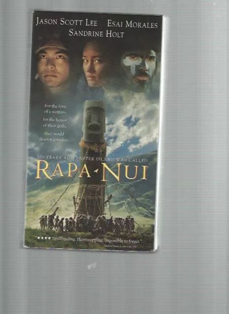 Rapa Nui Vhs Jason Scott Lee Esai Morales Eru Potawa Dewes Hot Sex