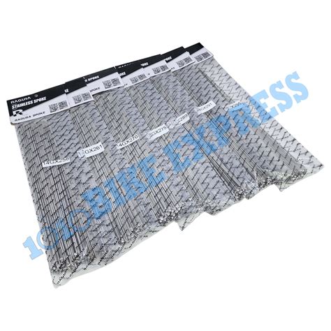 Ragusa Stainless Spokes With Nipples 72 Pcs 26 27 5 29 Shopee Philippines