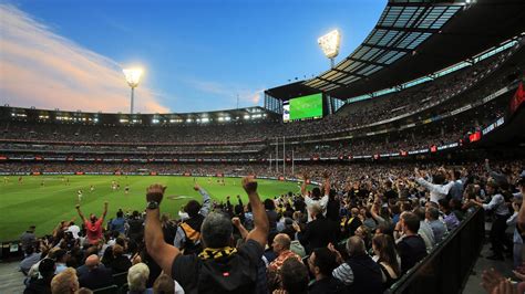 Afl 2021 Mcg Crowd For Round 1 Season Opener Between Richmond And Carlton The Australian