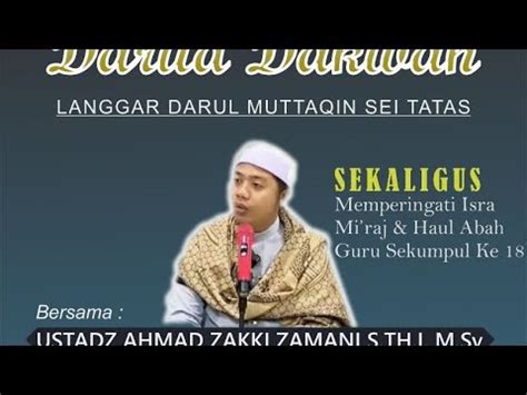 Majta Langgar Darul Muttaqin Kitab Karangan Guru Hamdan Bab Sifat Dua