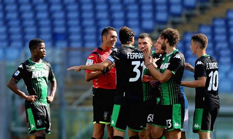 Lazio Sassuolo Rivivi La Moviola Proteste Ospiti Per Un Gol Annullato