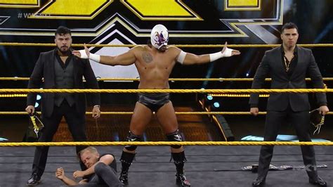 El Hijo Del Fantasma Unmasks Himself Reveals New Name And Faction On NXT