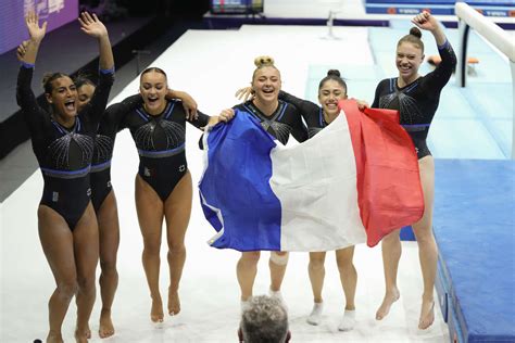 Les gymnastes françaises décrochent la médaille de bronze aux