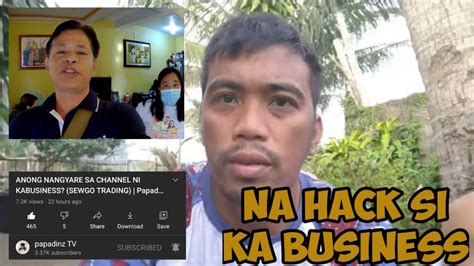 Youtube Channel Ni Sewgo Trading A K A Ka Business Na Hack Japer