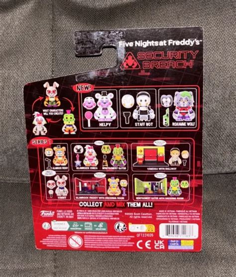 Funko Fnaf Snaps Figurine Vinyle Five Nights At Freddys Security