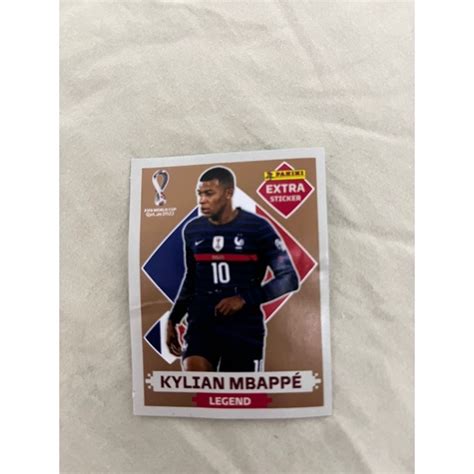 Figurinha Mbappe Legend Copa Do Mundo 2022 Shopee Brasil