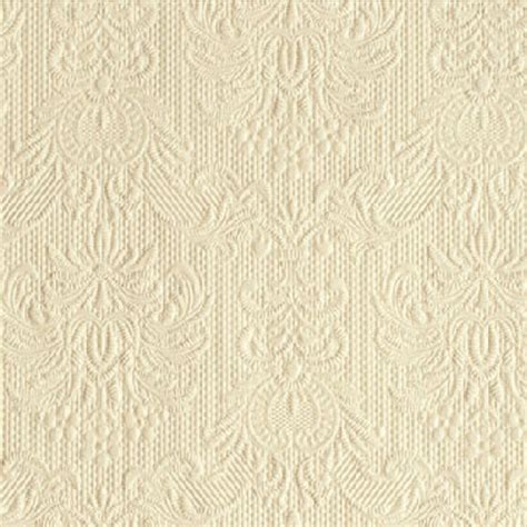 Napkin Elegance Cream X Cm Pcs Pergamos