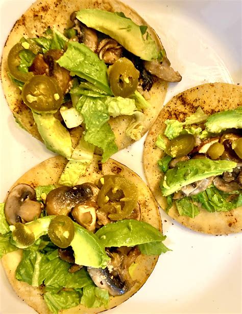 Mushroom Street Tacos Perfect For Taco Tuesday Olive Sunshine