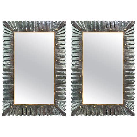 Murano Glass Mirror For Sale At 1stdibs