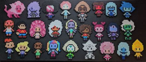 Steven Universe Perler Beads In 2024 Easy Perler Beads Ideas Hama