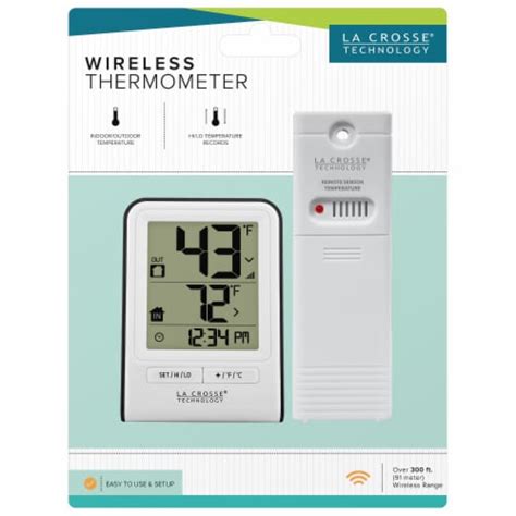 La Crosse Technology® Wireless Thermometer, 1 ct - Ralphs