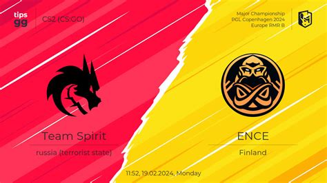 Team Spirit Vs Ence Match Prediction Cs Cs Go Tips Gg