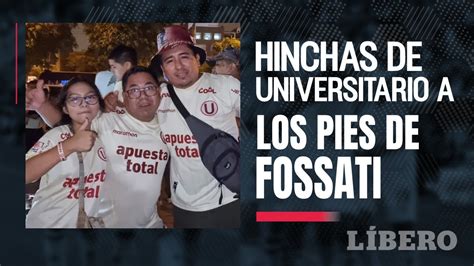 Universitario Grau Hinchas Sue An Con El T Tulo Y Se Rinden A Los