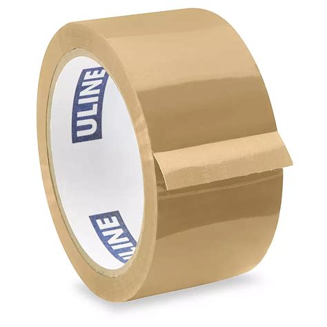 Uline Industrial Tape 2 Mil 2 X 55 Yds Tan S 201 Uline