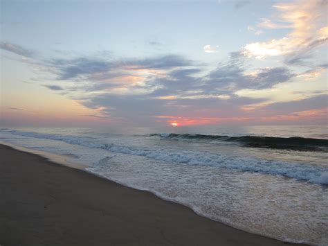 無料画像 ビーチ 風景 砂 海洋 地平線 雲 空 日の出 日没 太陽光 朝 夜明け 夏 海岸線 夕暮れ