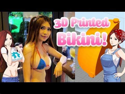 Flexible Filament Bikini Top And BottomFree STL File For Cults