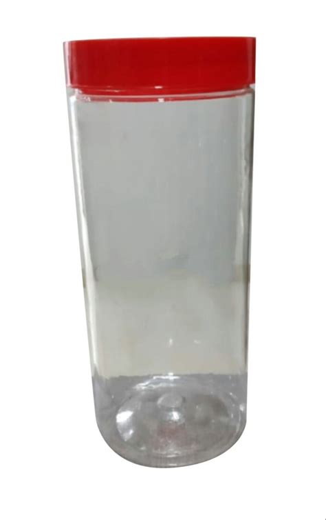 Transparent 1000 Ml Pet Round Jar At Rs 12 5 Piece In New Delhi ID