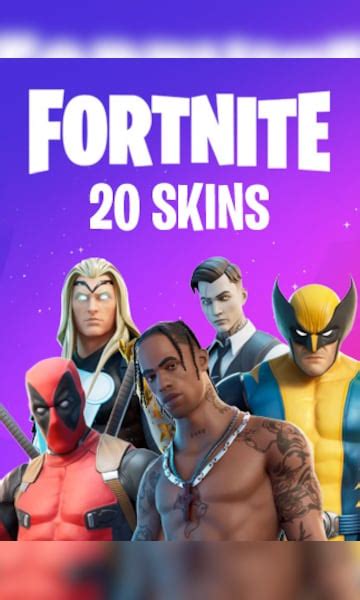 Buy Fortnite 20 Skins (Xbox Series X/S, Windows 10) - Fortnite Account ...