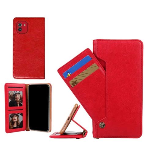 Samsung Galaxy A03 Case Slim Leather Wallet Case 4 Cards 2 Id Magnet Online At Geek Store Nz