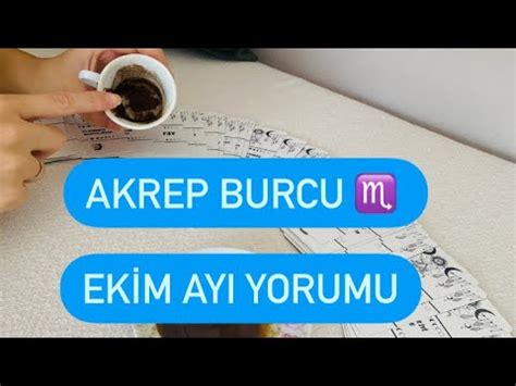 AKREP BURCU EKİM 2023 BURÇ YORUMUSÜRPRİZ TEKLİFİN VAR MURADIN