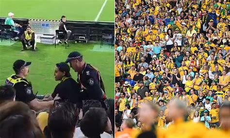 Matildas Fan Is Kicked Out Of World Cup Game By Police For Displaying