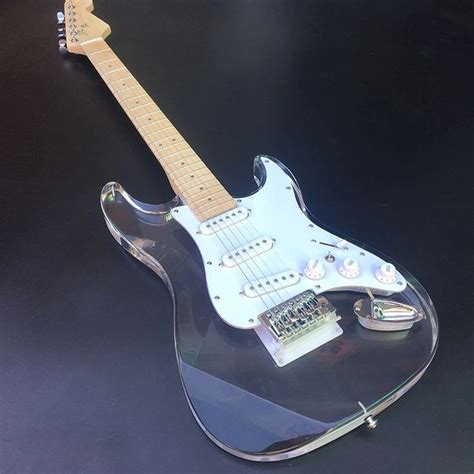 Hot Item Acrylic Crystal St Electric Guitar Fingerboard Acrylic