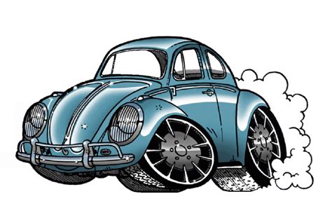 Pin By Mauricio Carmona On Vw Cartoon Car Drawing Art Cars Vw Art