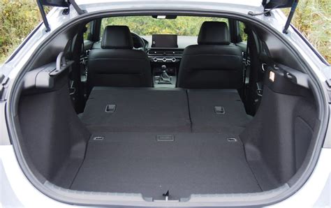 2022 Honda Civic Hatchback Cargo Space