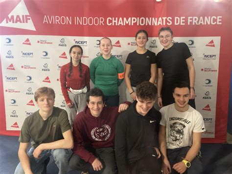 Championnats de France UNSS Aviron Indoor Établissement Saint