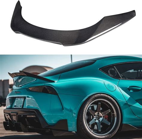 Amazon XinYu Carcyling Dry Carbon Fiber Ducktail Wing Spoiler For