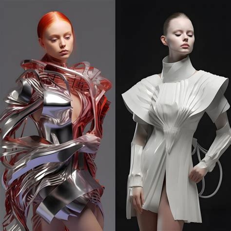 Premium Photo | Fashion Futurism Unleashing AvantGarde Possibilities ...