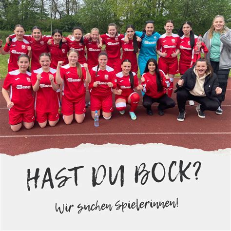 Spielerinnen Torh Terinnen Gesucht Frauen Und M Dchenfussball Rot