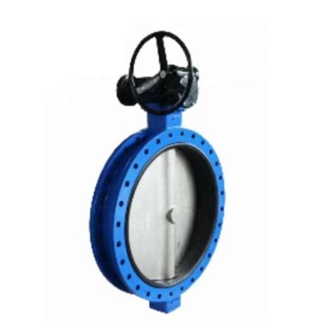 DIN Standard Flanged U Section Butterfly Valve Ggg50 EPDM Sealing Pn 6