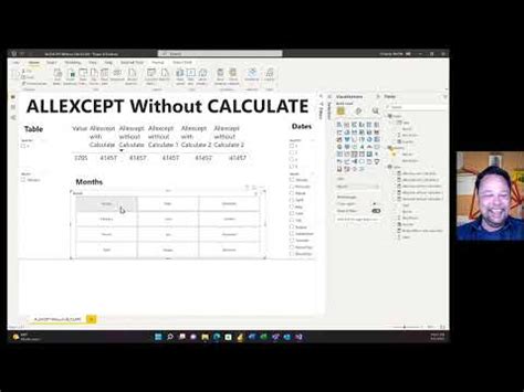 MSHGQM - ALLEXCEPT Without CALCULATE - YouTube 