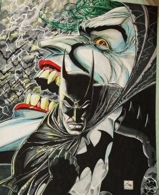 Joker Batman Ethan Van Sciver Original Art