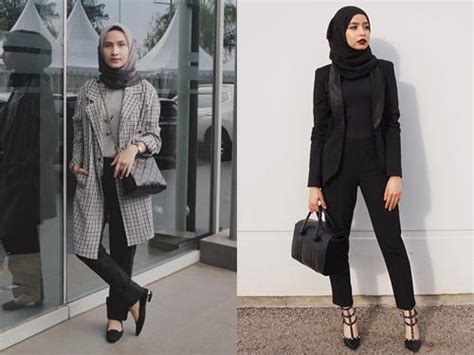 Tips Padu Padan Ootd Office Look Untuk Perempuan Hijab Atelier Yuwa