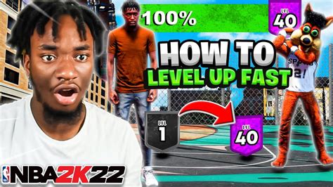 HOW TO REP UP FAST IN NBA 2K22 NEXT GEN FASTEST METHODS TO HIT LEVEL