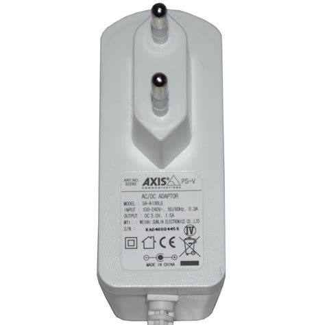 Купить Блок питания AXIS SA-A136LE 5 В 1,5 А GW FV: отзывы, фото и ...