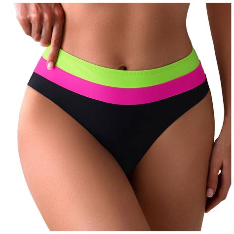 Adviicd Swimsuit Bottoms For Women Women Low Rise Bikini Adjustable Drawstring Bottoms Full