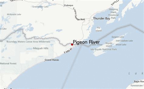 Grand Portage Pigeon River Map Revealing What Has Been Hidden In