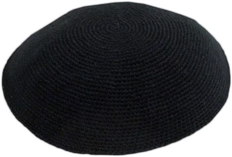 Black All Size Hand Made 100 Cotton Yarmulke Jewish Kippah Kipa