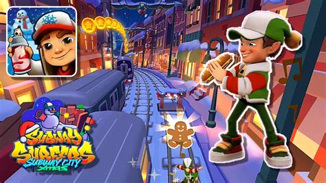 Minutes Gameplay Walkthrough Subway Surfers Subway City Xmas Elf