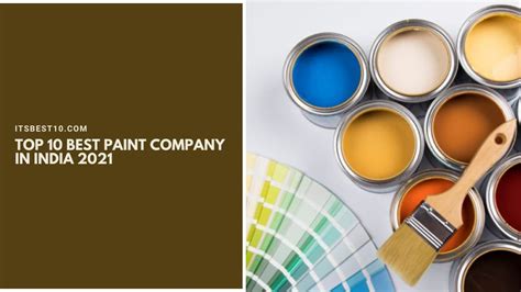 Top 10 Best Paint Company In India 2021 ItsBest10