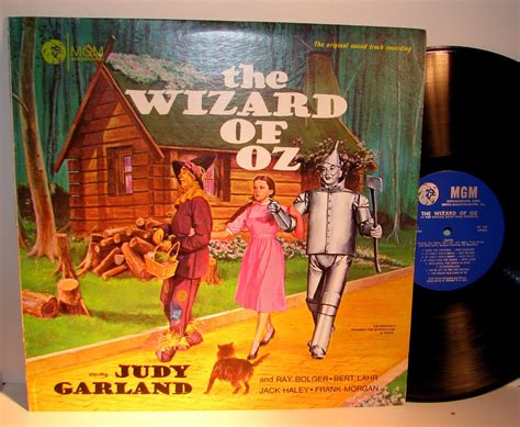 Wizard of Oz - Judy Garland - Soundtrack - Vinyl LP Record - Bolger ...