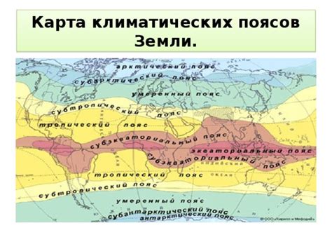 7 класс климатические пояса контурная карта