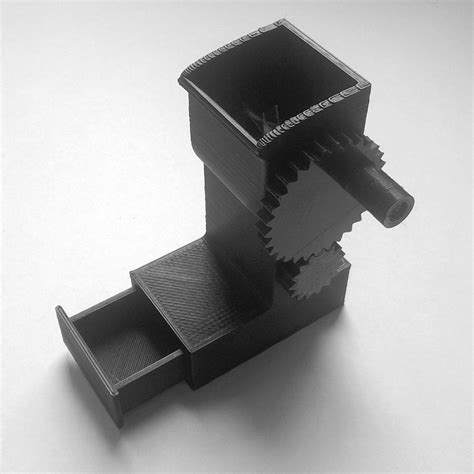 Grinder Double Gear By Rmcht Thingiverse 3d Printing Gears 3d