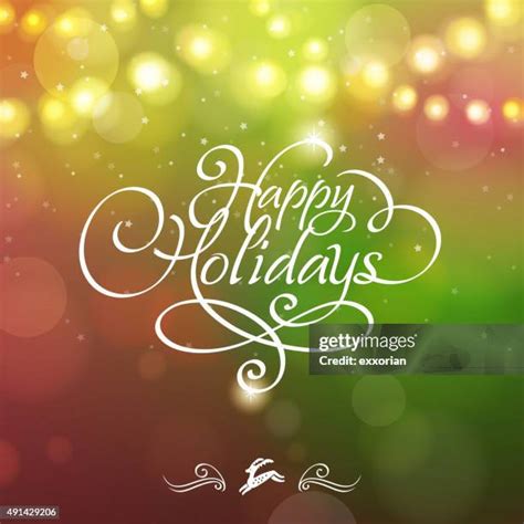 297 Happy Holidays Calligraphy Stock Photos, High-Res Pictures, and ...