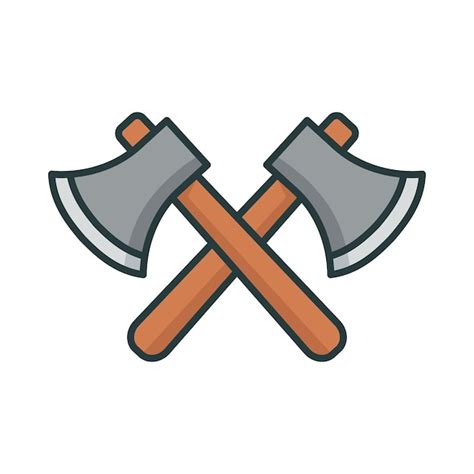 Premium Vector Axe Icon Vector Design Template In White Background